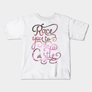 Race You To The Castle Kids T-Shirt